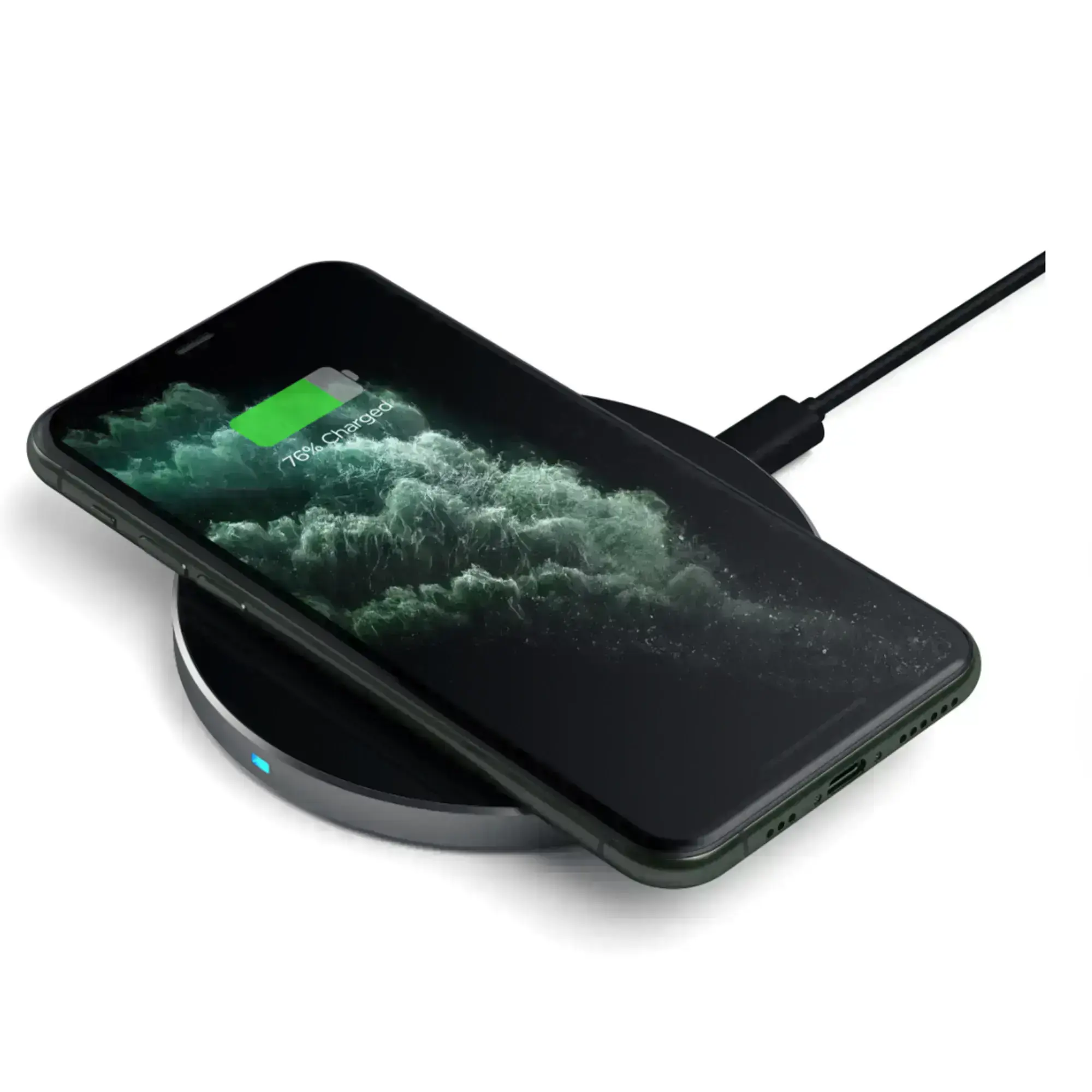 Беспроводное зарядное устройство Satechi Wireless Charging Pad Space Grey (ST-WCPM)